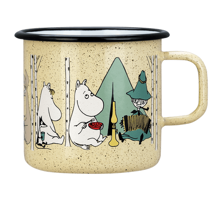 Mumitroldene emaljekrus 8 dl - Campers - Dsignhouse