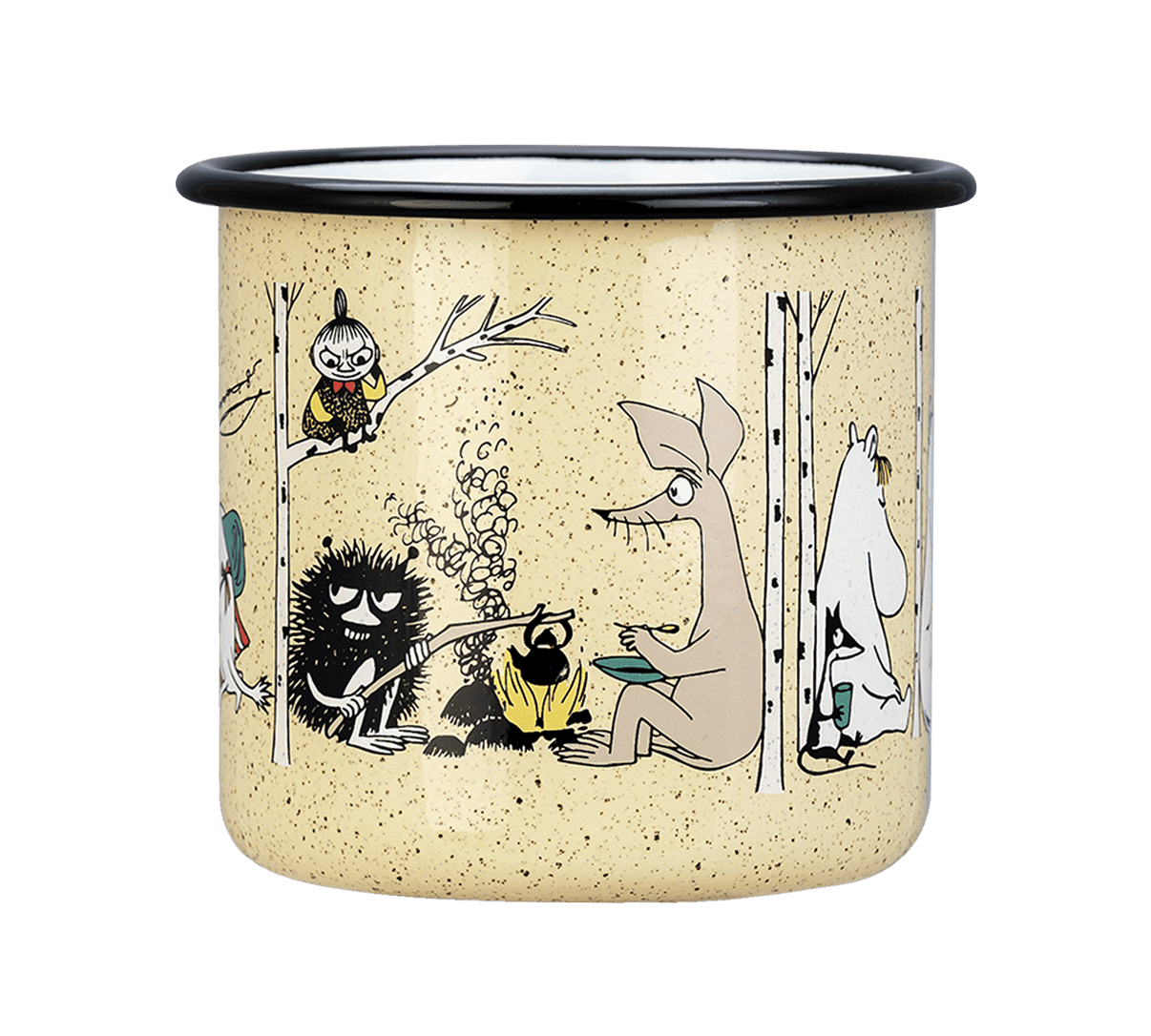 Mumitroldene emaljekrus 8 dl - Campers - Dsignhouse
