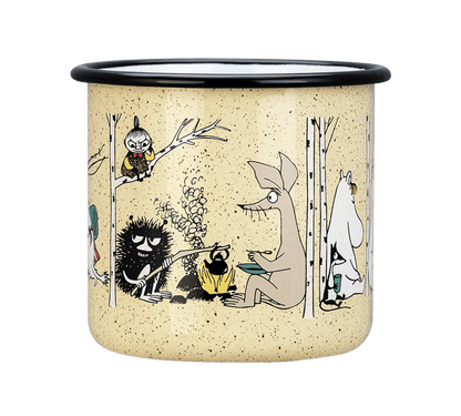Mumitroldene emaljekrus 8 dl - Campers - Dsignhouse