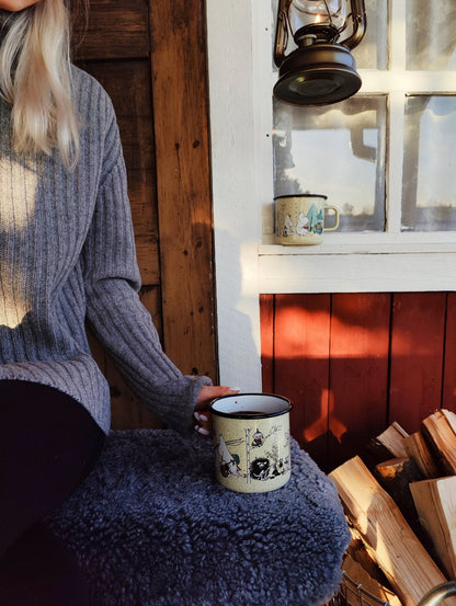 Mumitroldene emaljekrus 8 dl - Campers - Dsignhouse