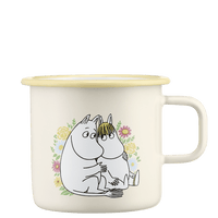 Mumitroldene emaljekrus Blomster 5,5dl - Dsignhouse