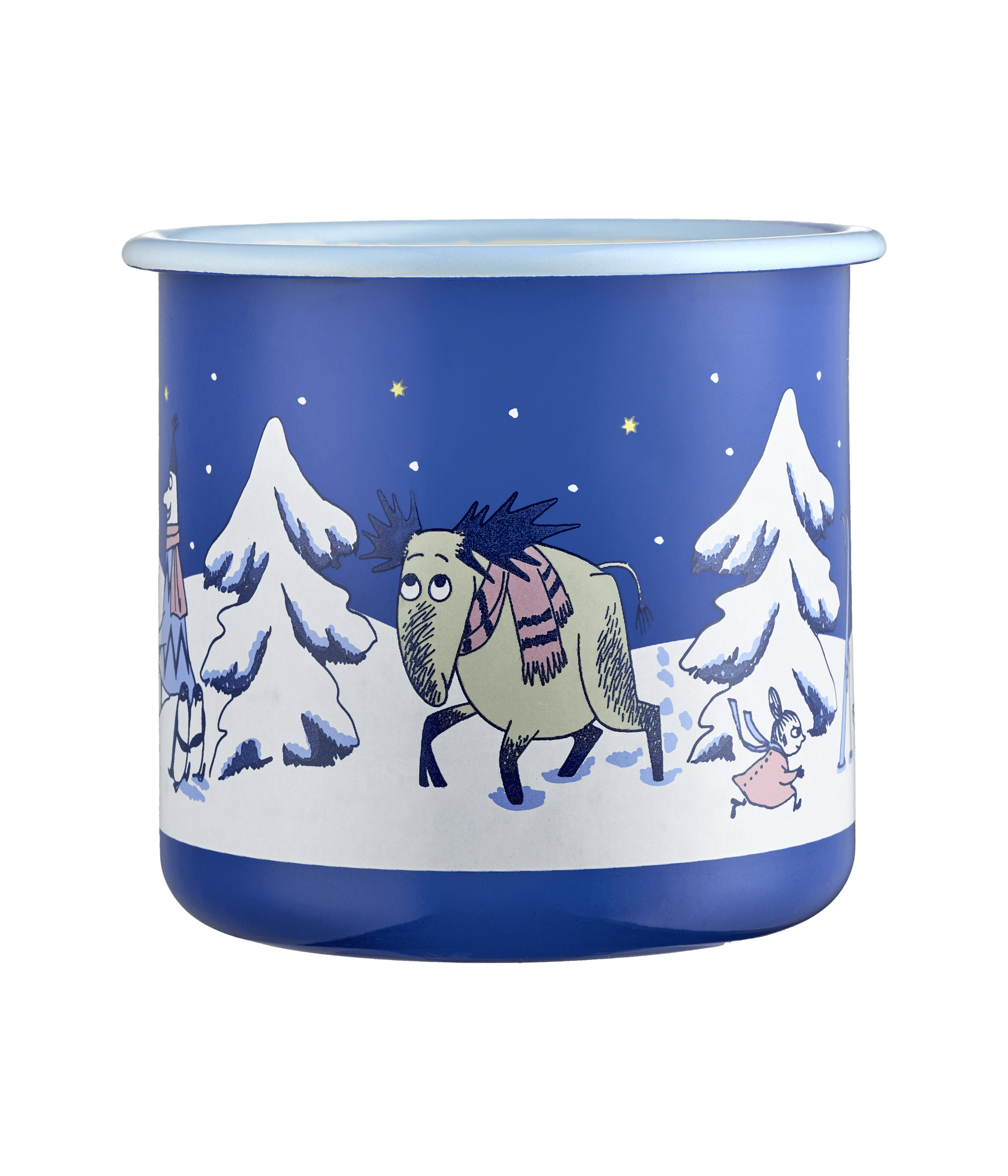 Moomin emaljekrus Stjerneklar Nat 8dl.