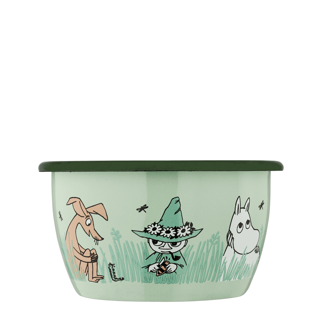 Mumitroldene emaljeskål 3 dl - Boys - Dsignhouse