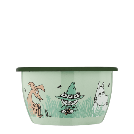 Mumitroldene emaljeskål 3 dl - Boys - Dsignhouse