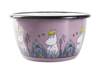 Mumitroldene emaljeskål 3 dl - Snorkfrøken, pink - Dsignhouse
