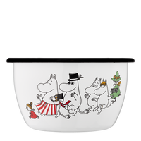 Mumitroldene emaljeskål 6 dl - Moominvalley - Dsignhouse