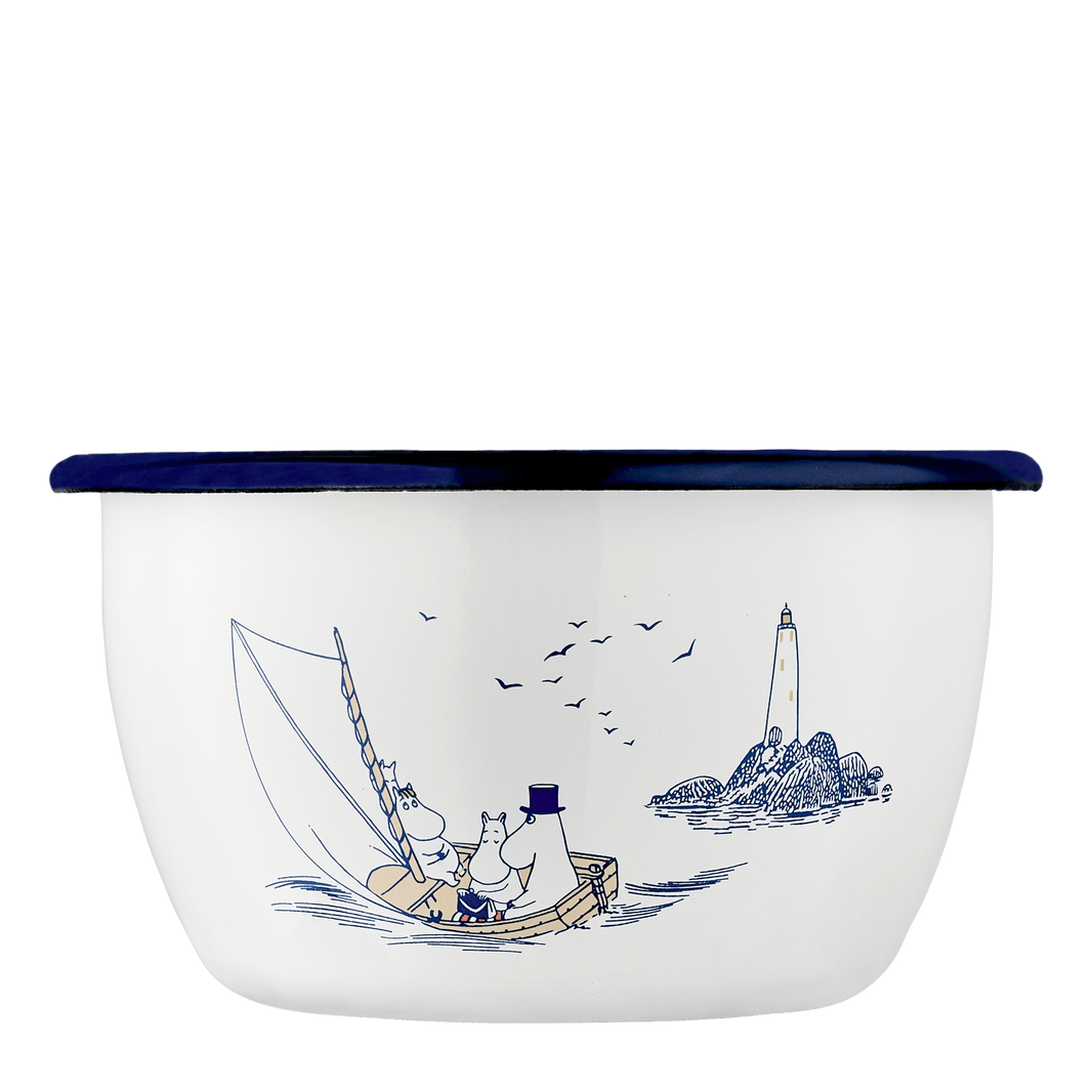 Mumitroldene emaljeskål 6 dl - Sailors - Dsignhouse