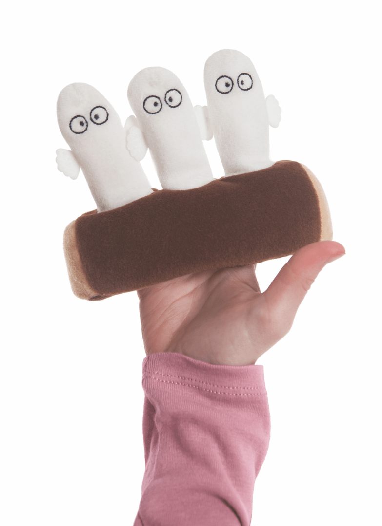 Mumitroldene fingerdukke Hattifnatterne - Dsignhouse