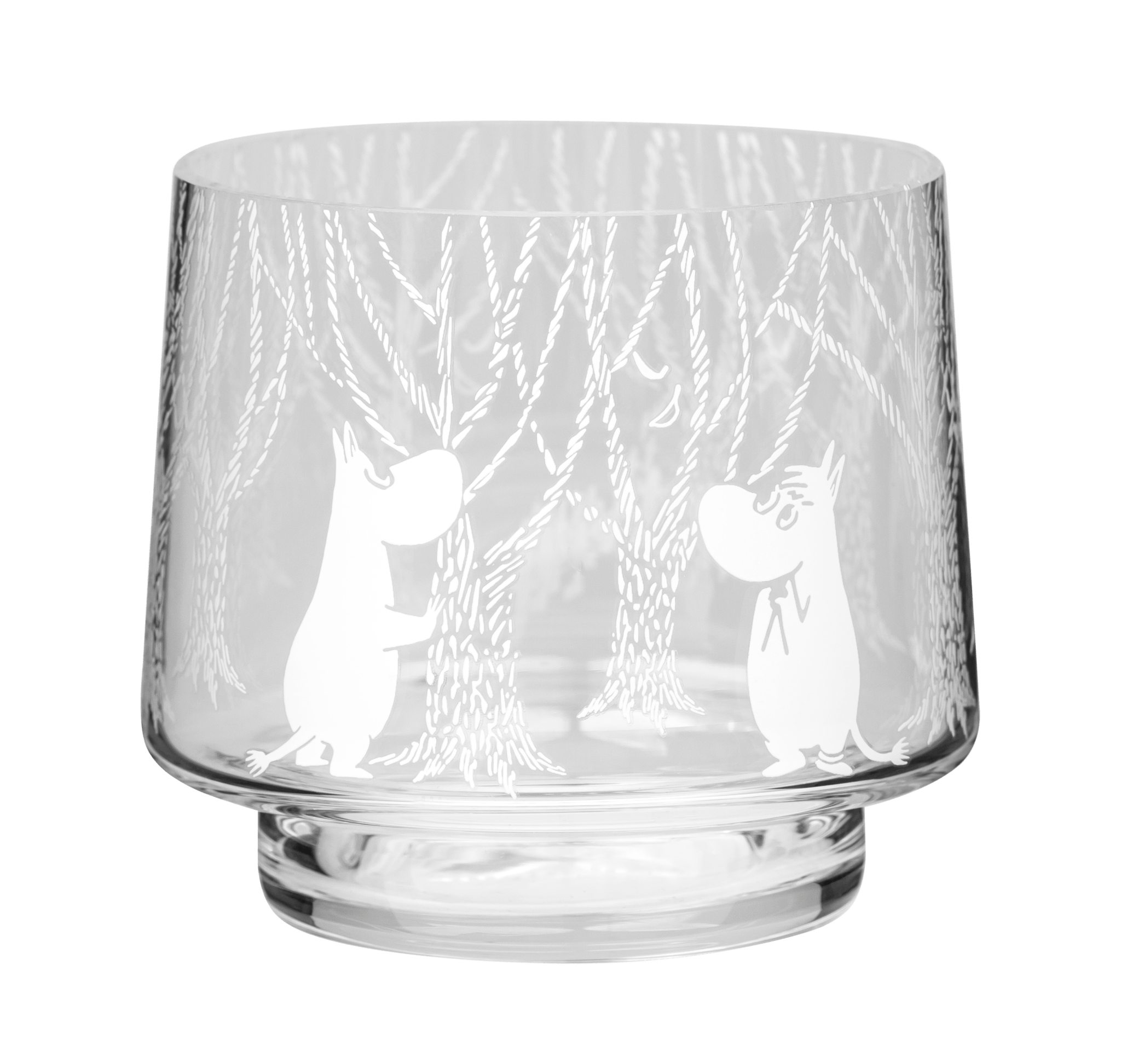 Moomin fyrfadsstage - Lille skål 8 cm In the Woods.