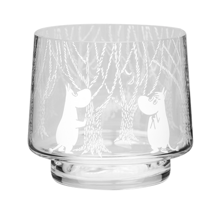 Mumitroldene fyrfadsstage - Lille skål 8 cm In the Woods - Dsignhouse