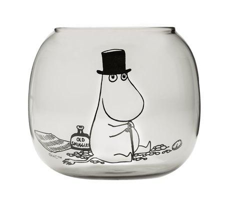 Mumitroldene fyrfadsstage Mumitroldenepappa, grå - Dsignhouse