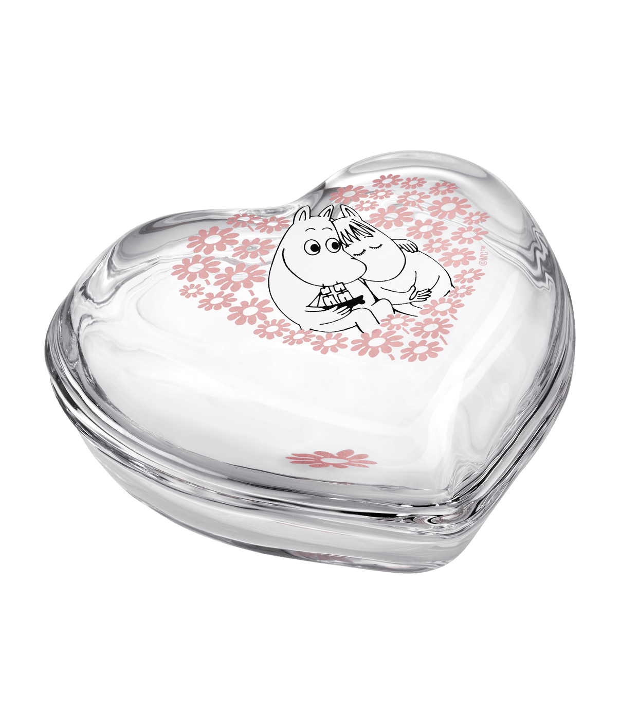 Mumitroldene glashjerte Together Valentine - Dsignhouse