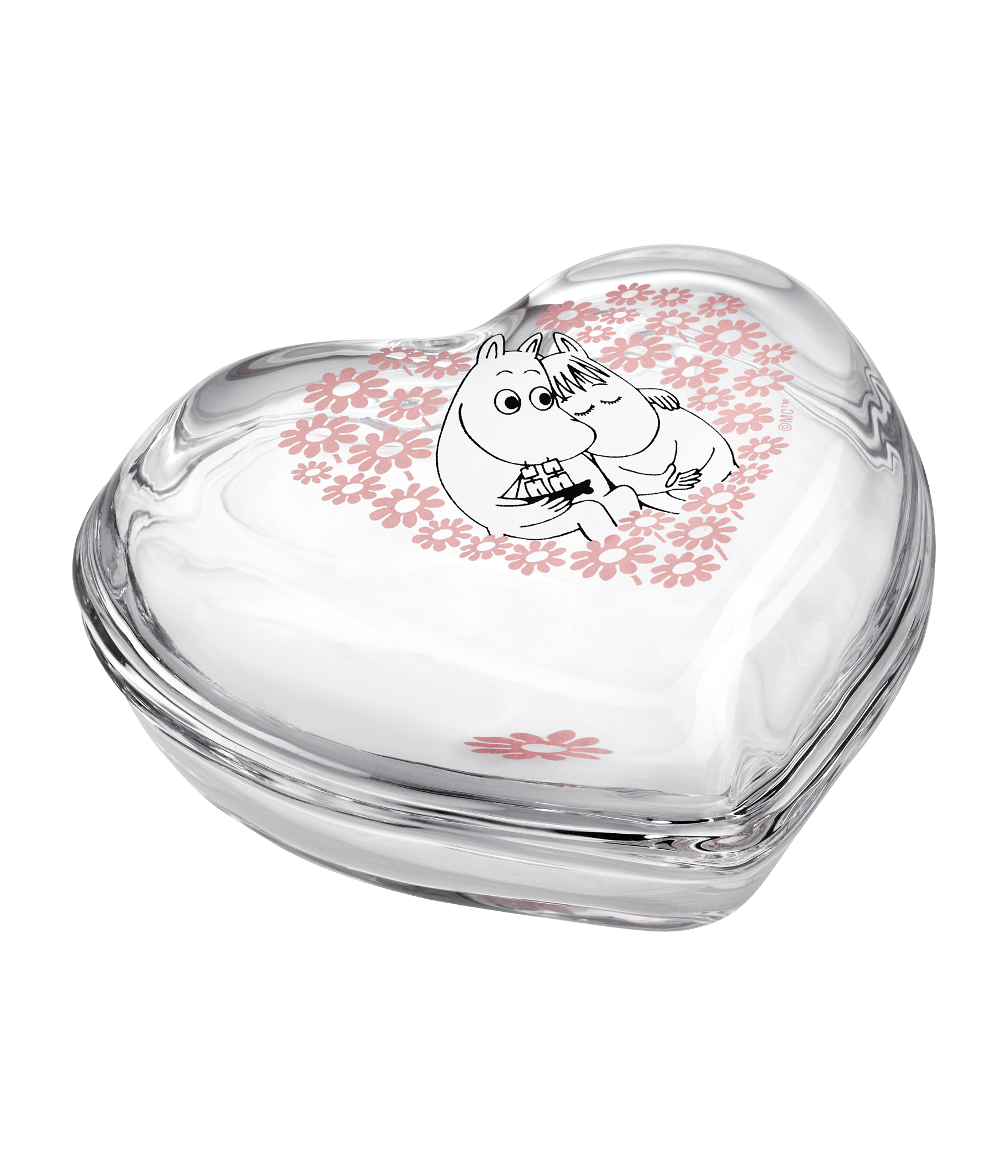 Mumitroldene glashjerte Together Valentine - Dsignhouse