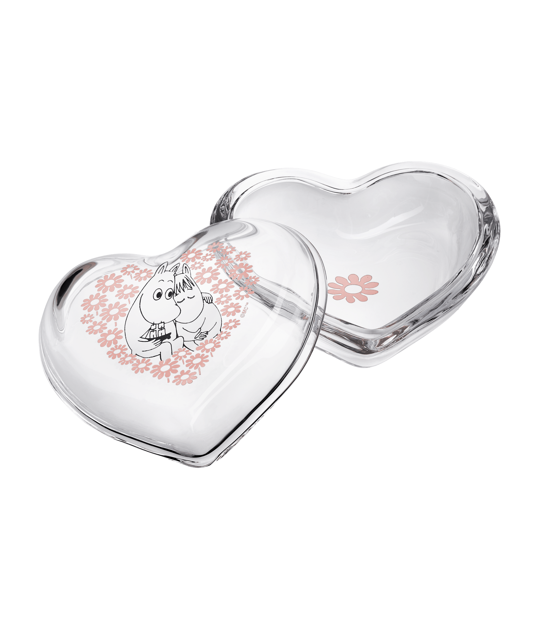 Mumitroldene glashjerte Together Valentine - Dsignhouse