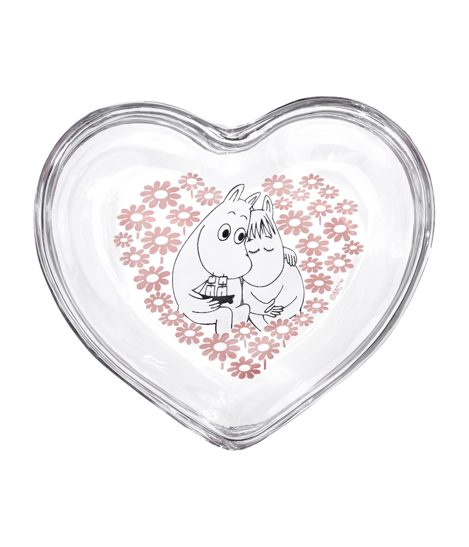 Mumitroldene glashjerte Together Valentine - Dsignhouse