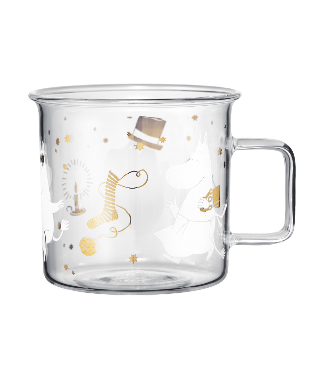 Mumitroldene glaskrus - Sparkling Stars 3,5 dl - Dsignhouse