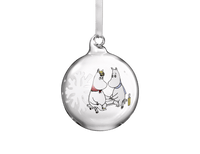 Mumitroldene julekugle Snefnug 7cm - Dsignhouse