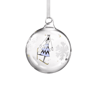 Mumitroldene julekugle Snefnug 9cm - Dsignhouse