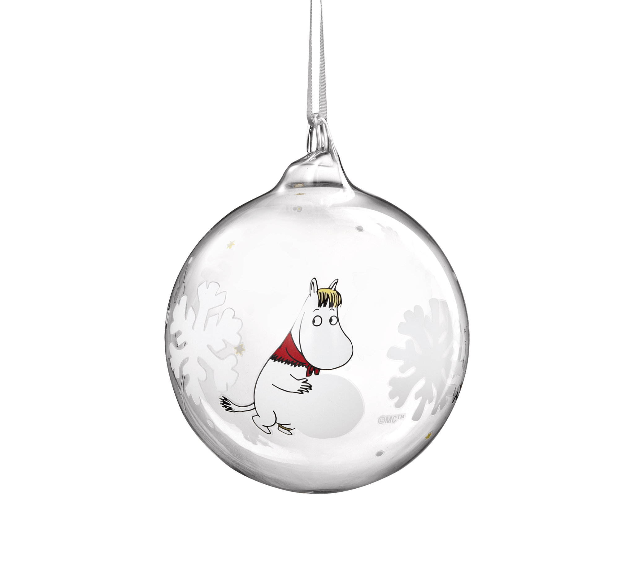 Mumitroldene julekugle Snefnug 9cm - Dsignhouse