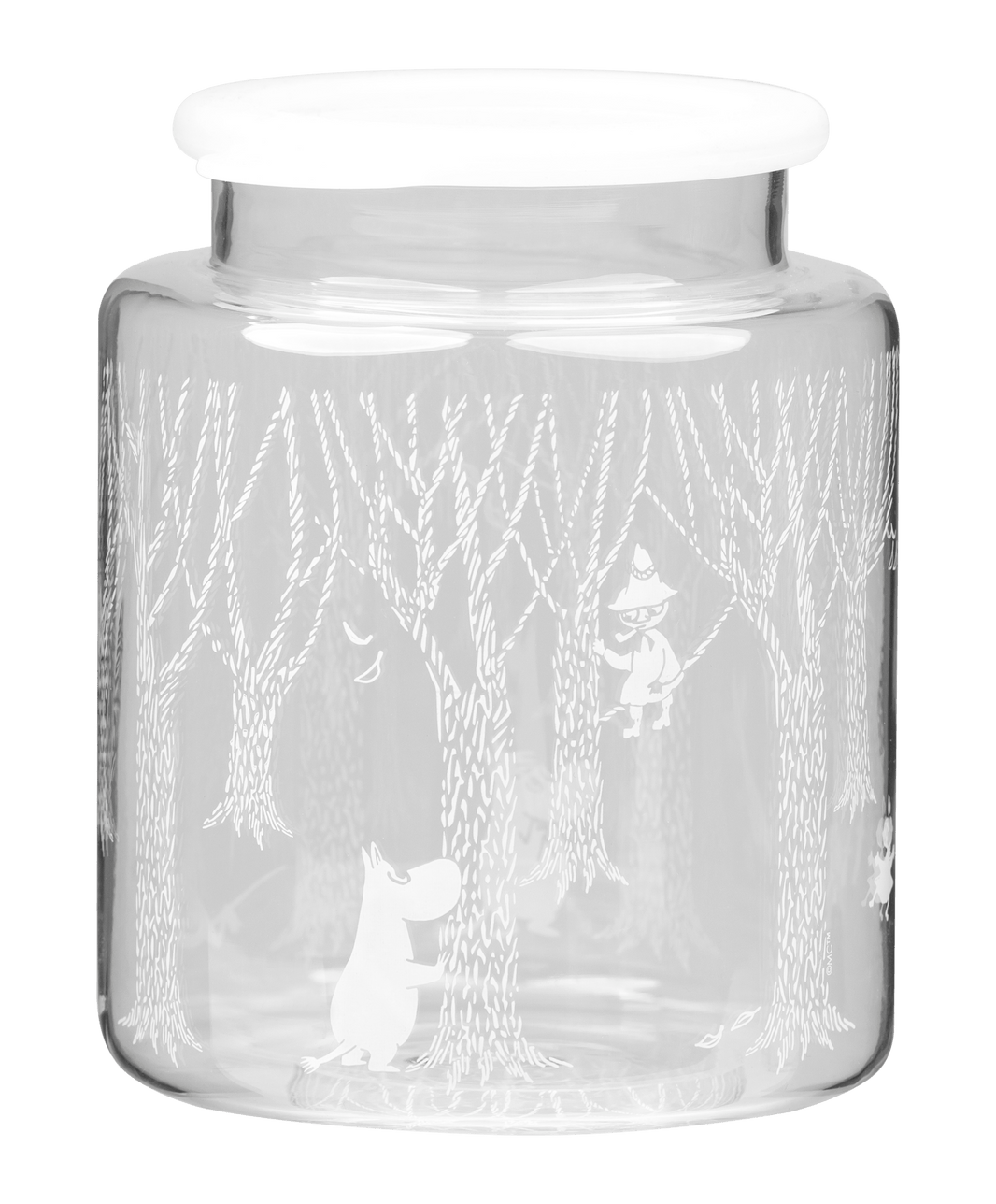 Mumitroldene krukke med silikonelåg 2L In the Woods - Dsignhouse