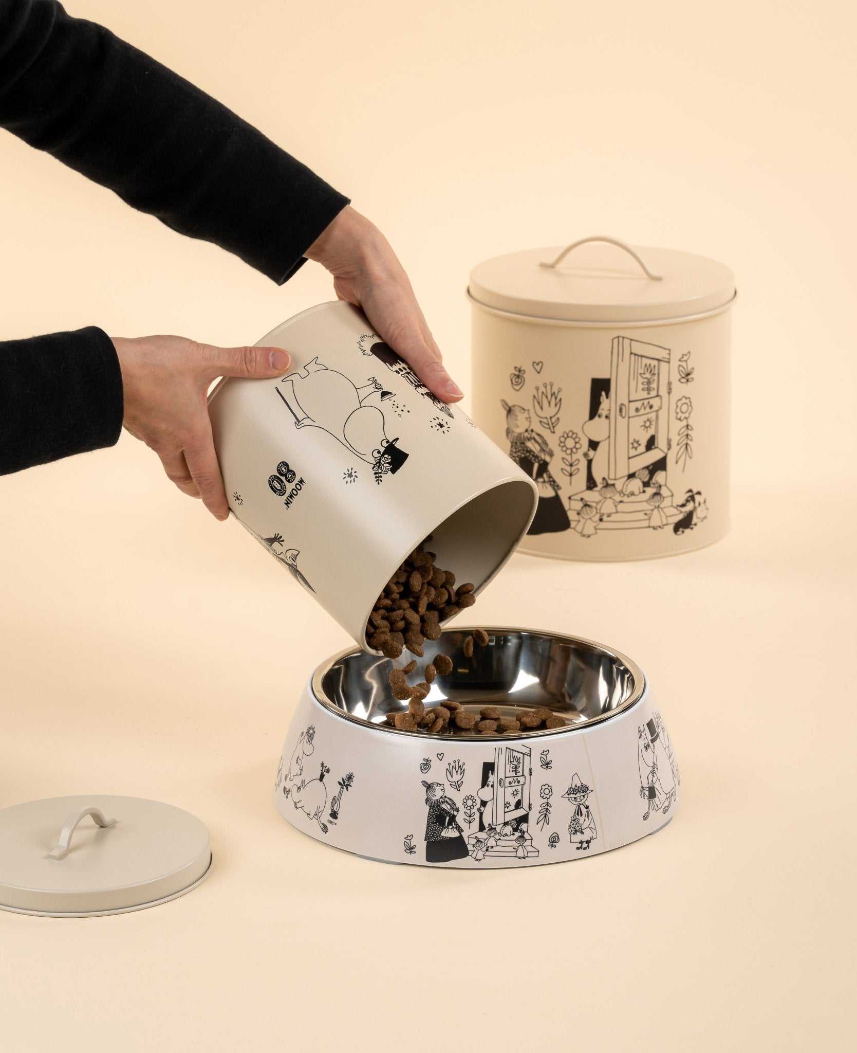 Moomin madskål til kæledyr Moomin 80 L.