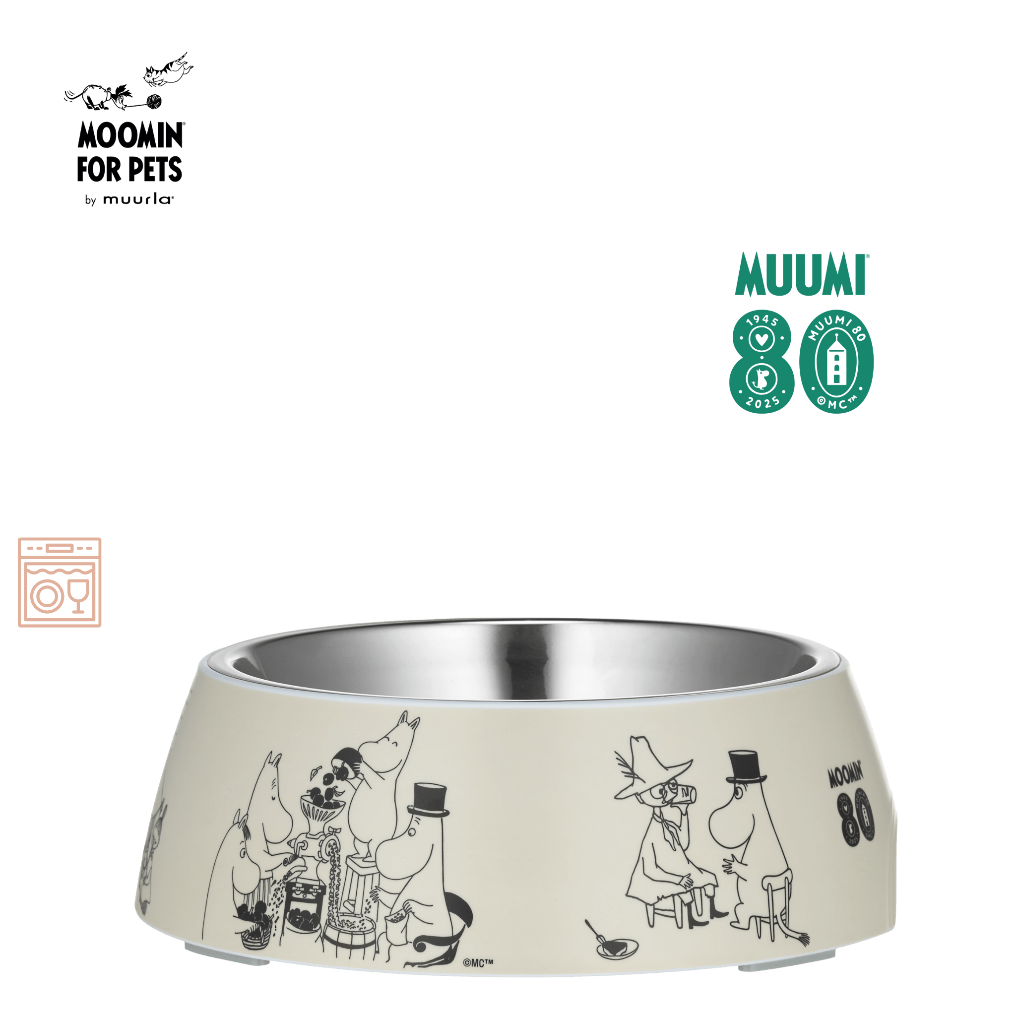 Mumitroldene madskål til kæledyr Mumitroldene 80 L - Dsignhouse