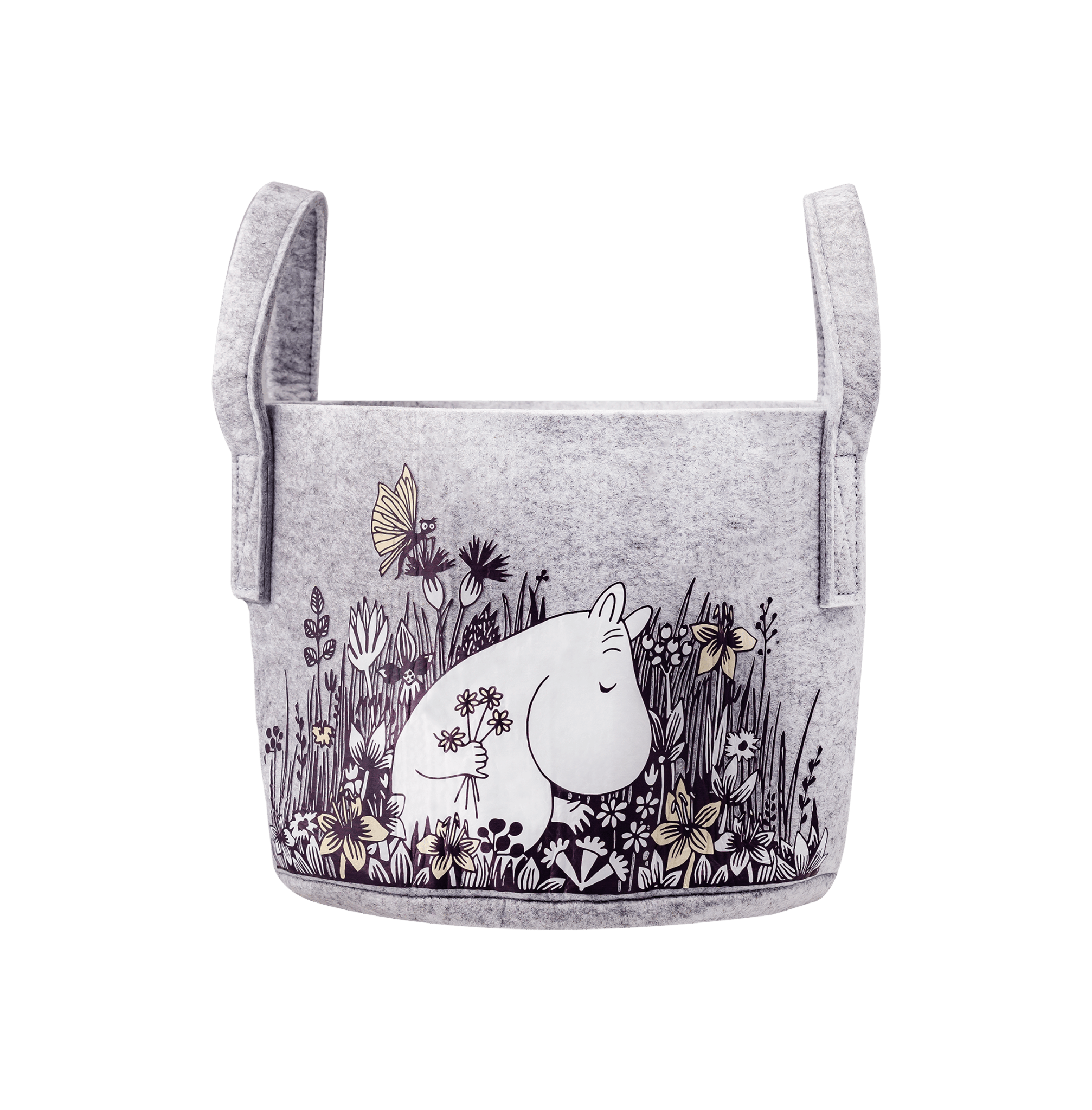 Mumitroldene opbevaringskurv - 17L Flower Field - Dsignhouse