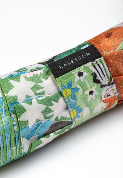 Mumitroldene paraply 100cm "Farlig Rejse" Grøn - Dsignhouse