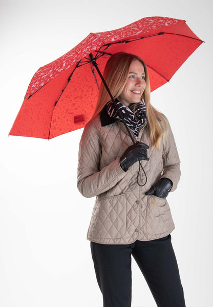 Mumitroldene paraply 100cm "Garden" Rød - Dsignhouse