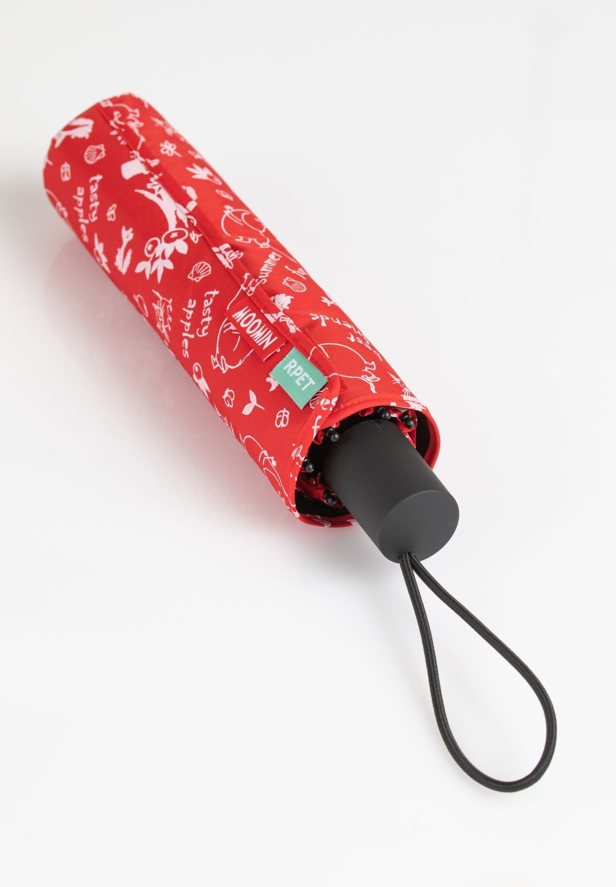 Mumitroldene paraply 100cm "Garden" Rød - Dsignhouse