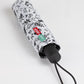 Mumitroldene paraply 100cm "Garden" hvid - Dsignhouse