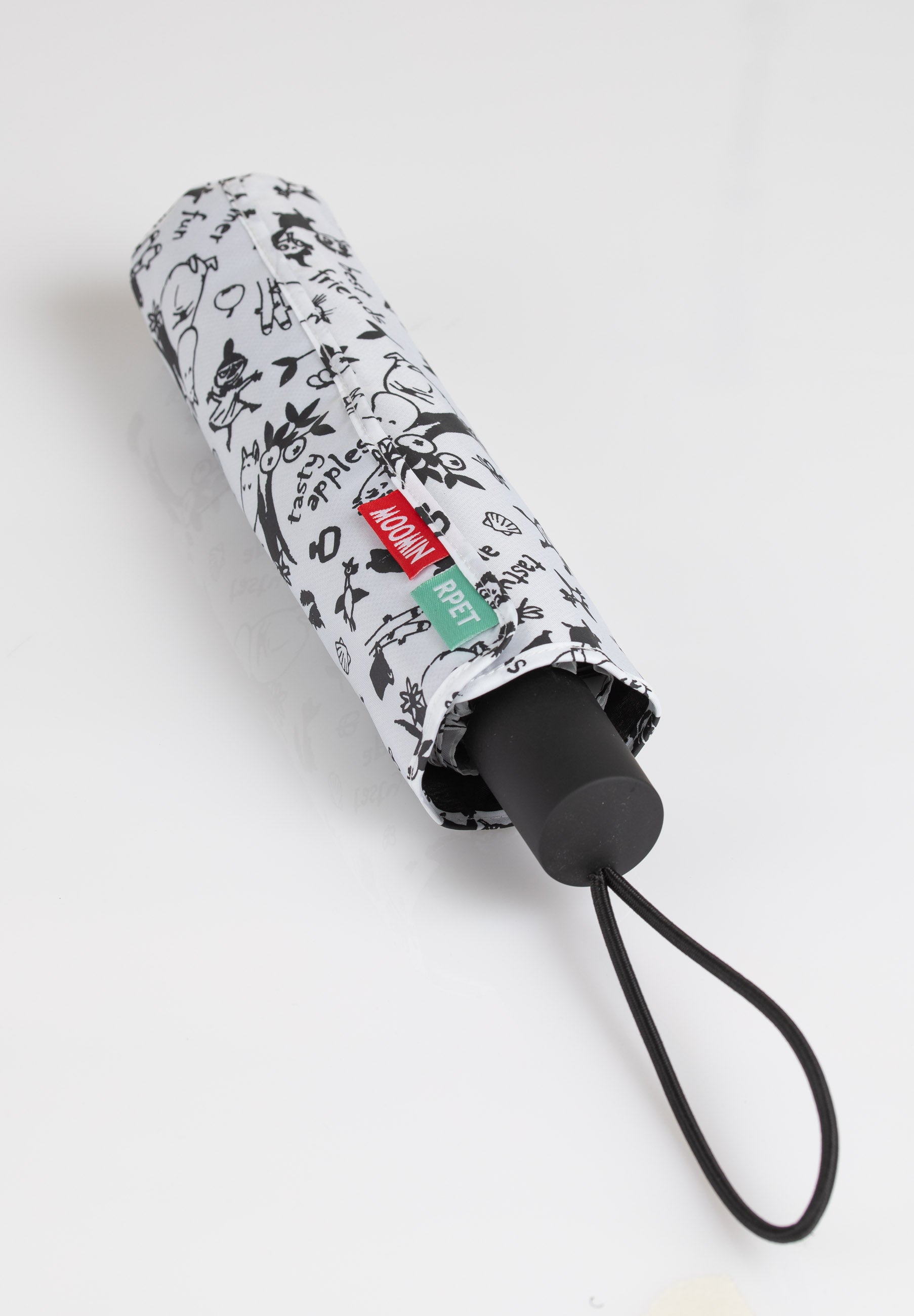 Mumitroldene paraply 100cm "Garden" hvid - Dsignhouse