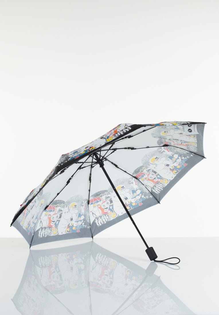 Mumitroldene paraply 100cm "Moomin Comic" Multicolor - Dsignhouse
