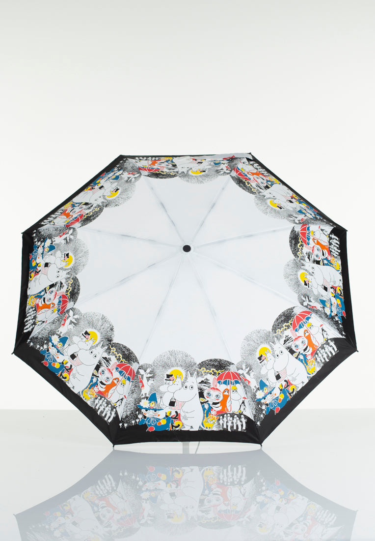Mumitroldene paraply 100cm "Moomin Comic" Multicolor - Dsignhouse