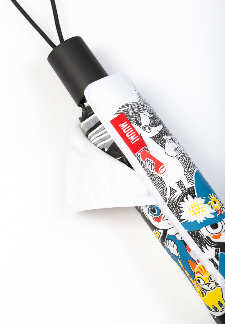 Mumitroldene paraply 100cm "Moomin Comic" Multicolor - Dsignhouse