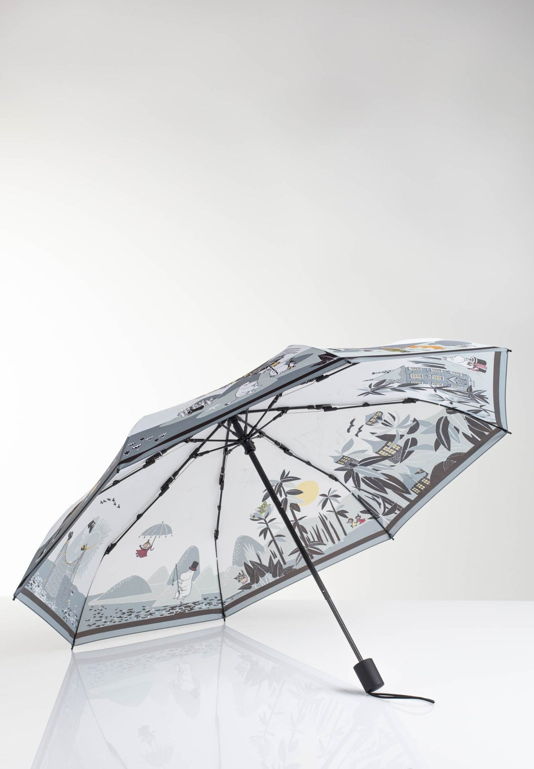 Mumitroldene paraply 100cm "Moomin Island" - Dsignhouse