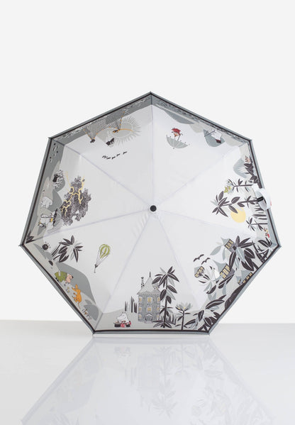 Mumitroldene paraply 100cm "Moomin Island" - Dsignhouse