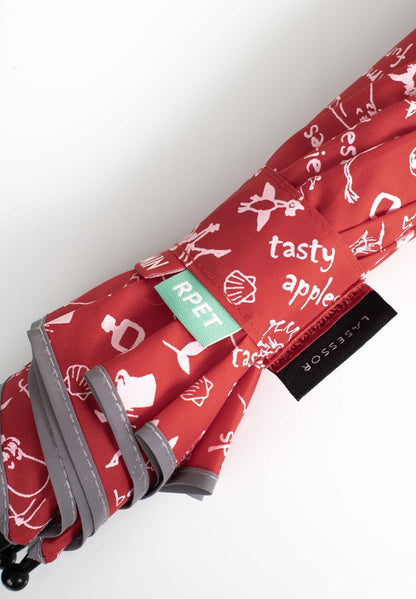 Mumitroldene paraply 74cm til børn Rød - Dsignhouse