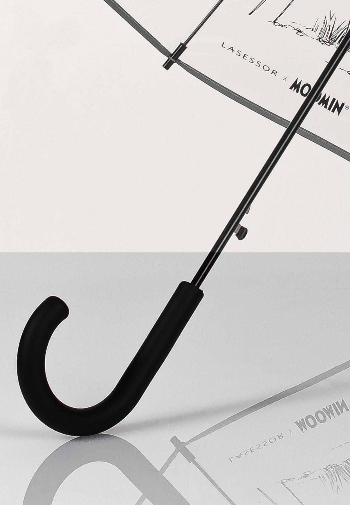 Mumitroldene paraply 98cm retro kuppelformet - Dsignhouse