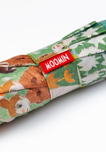 Mumitroldene paraply Farlig rejse design grøn flerfarvet - Dsignhouse