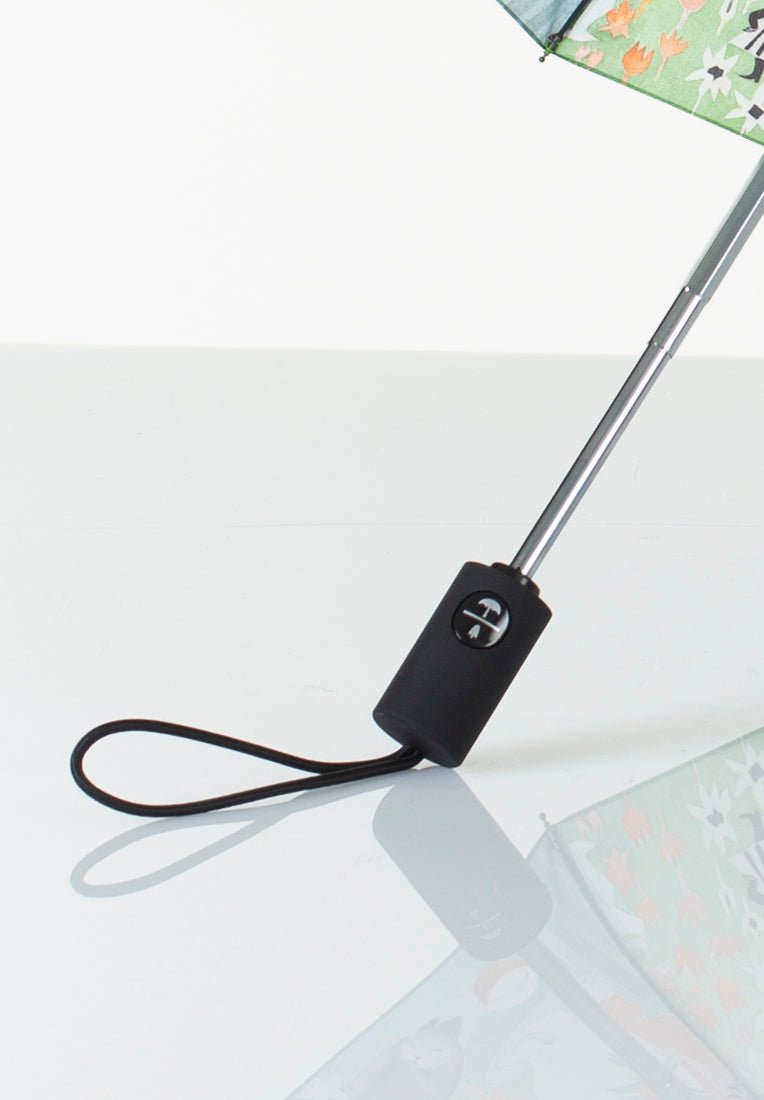 Mumitroldene paraply Farlig rejse design grøn flerfarvet - Dsignhouse