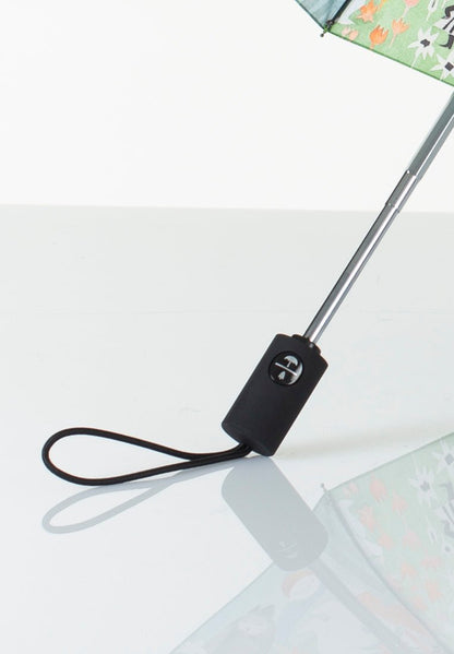 Mumitroldene paraply Farlig rejse design grøn flerfarvet - Dsignhouse