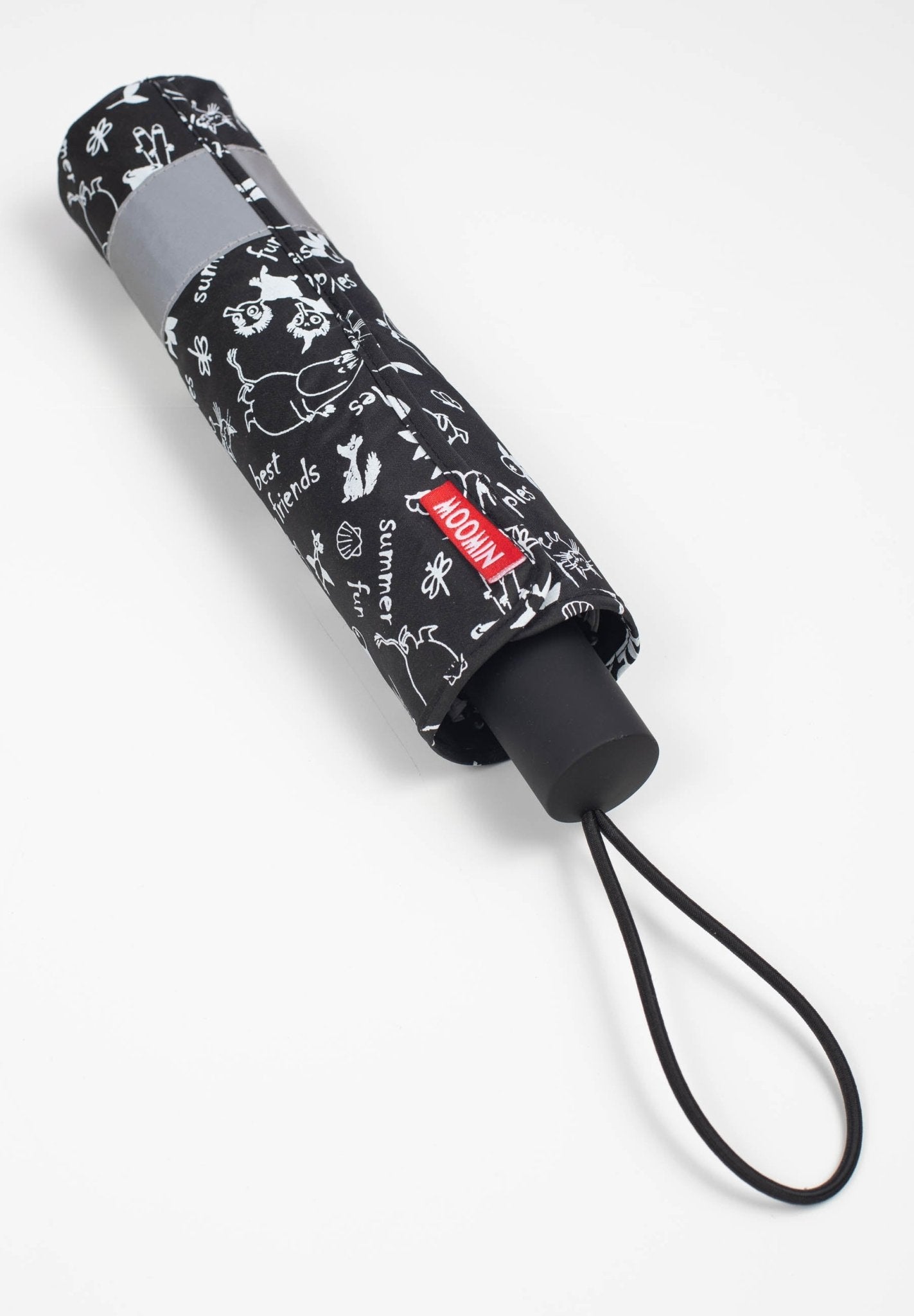 Mumitroldene paraply, RPET Sort - Dsignhouse