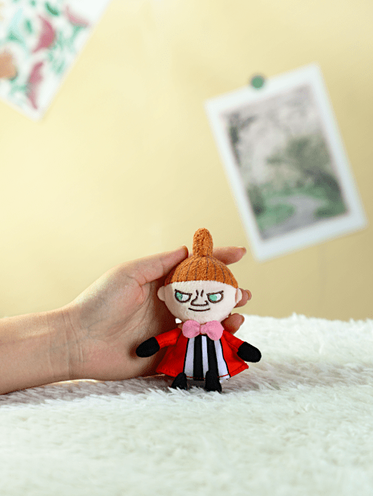 Mumitroldene pendant/key ring Little My red - Dsignhouse