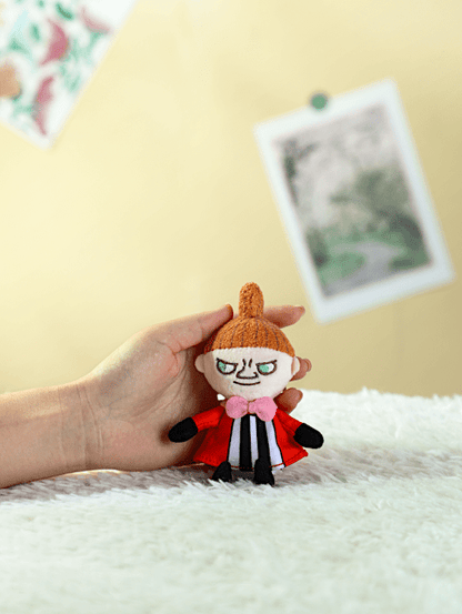 Mumitroldene pendant/key ring Little My red - Dsignhouse