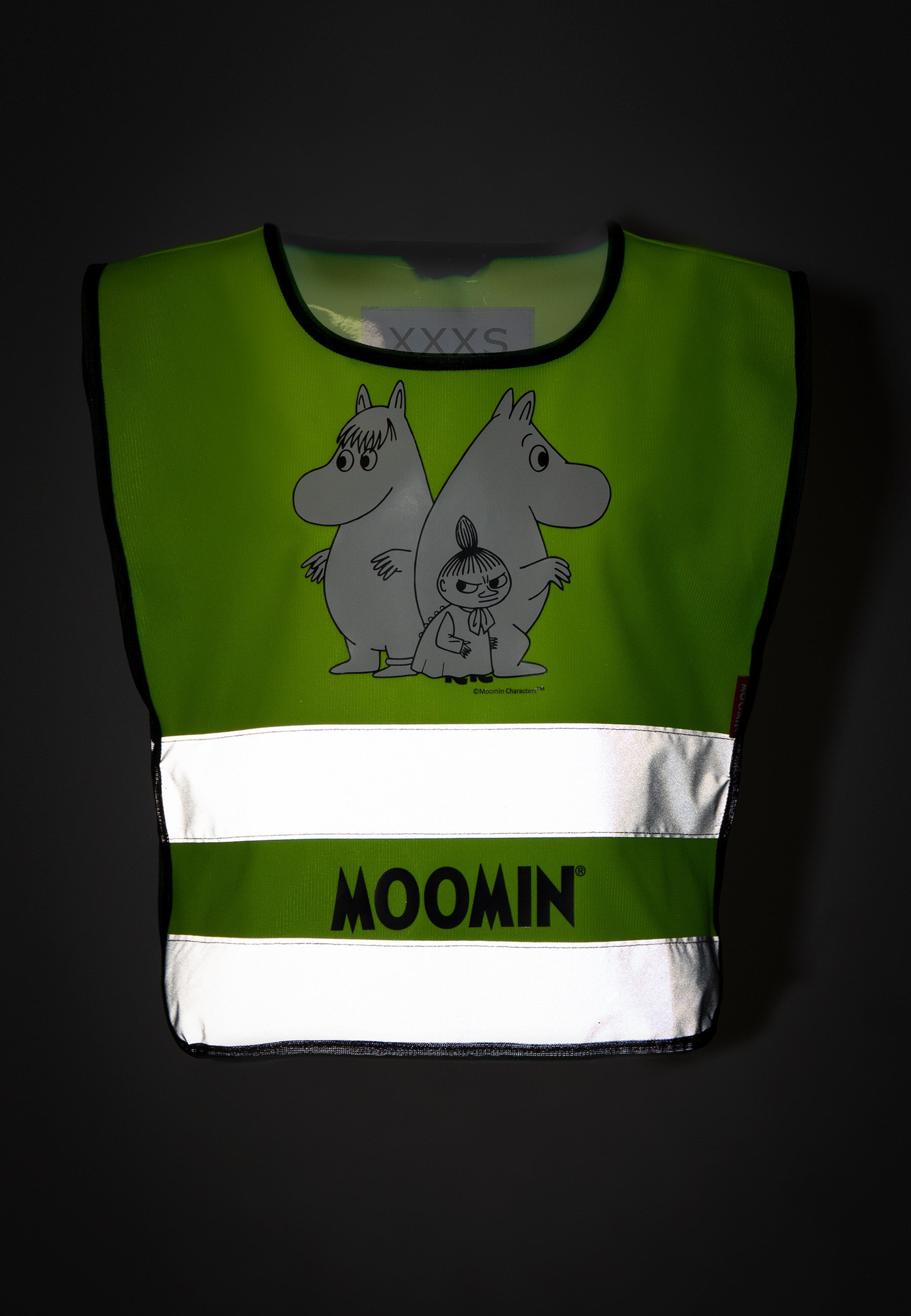 Mumitroldene refleksvest2 med lynlås L-XL - L-XL / > 170cm - >170 cm - Dsignhouse