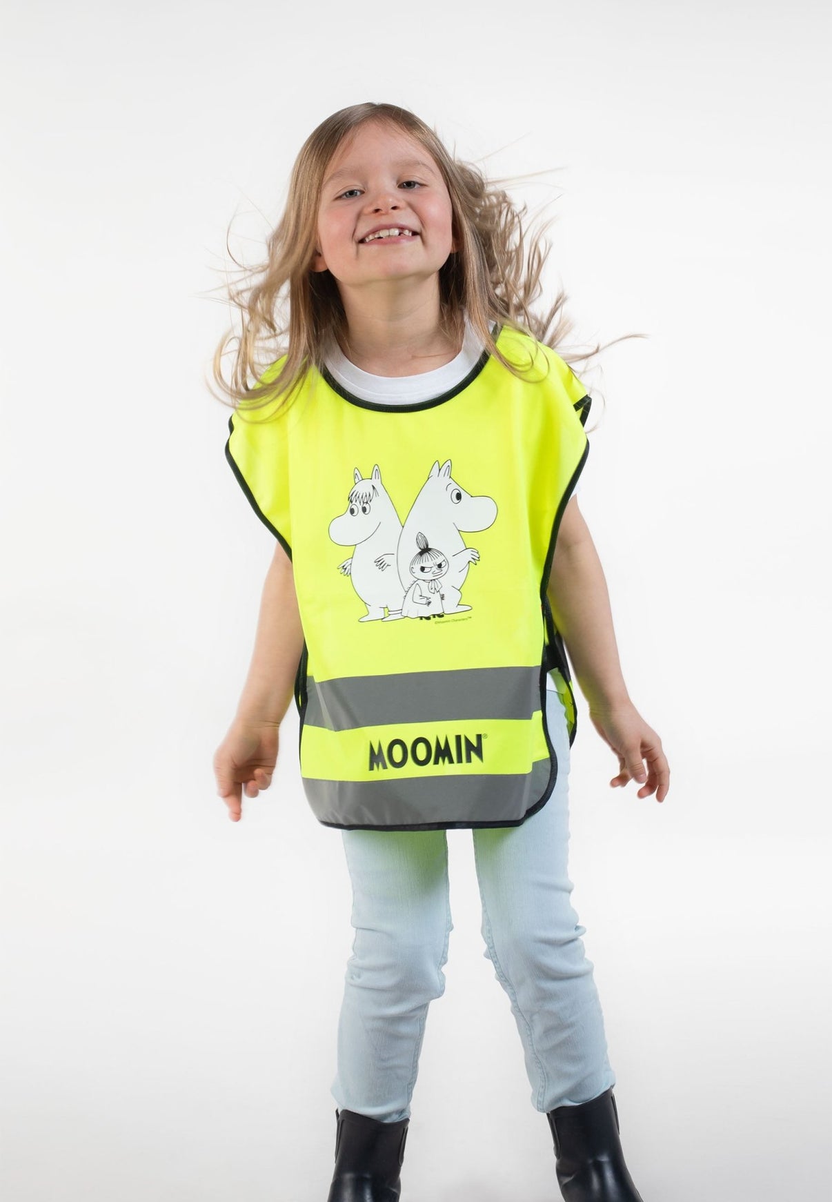 Mumitroldene refleksvest2 med lynlås L-XL - L-XL / > 170cm - >170 cm - Dsignhouse