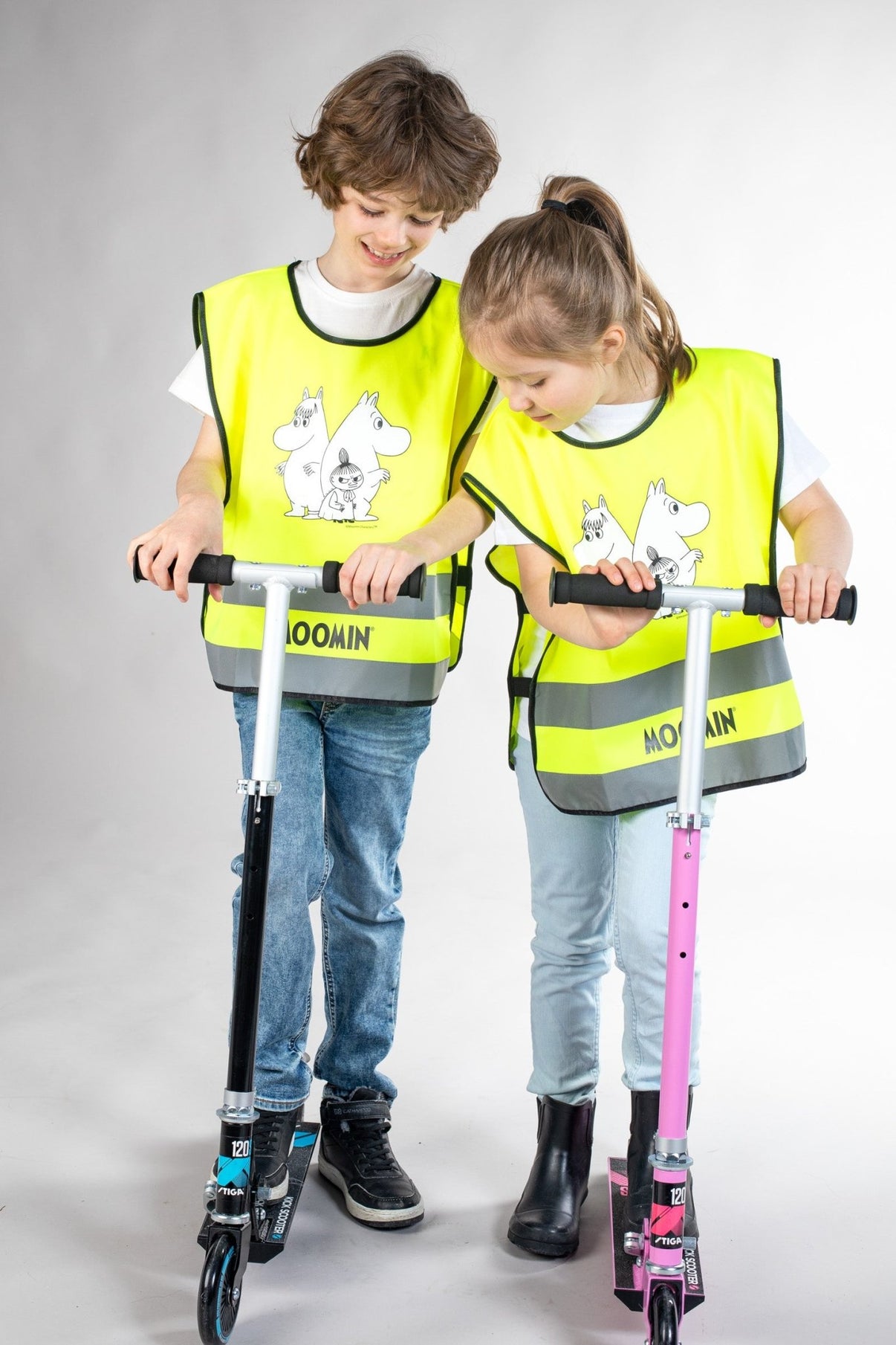 Mumitroldene refleksvest2 med lynlås L-XL - L-XL / > 170cm - >170 cm - Dsignhouse