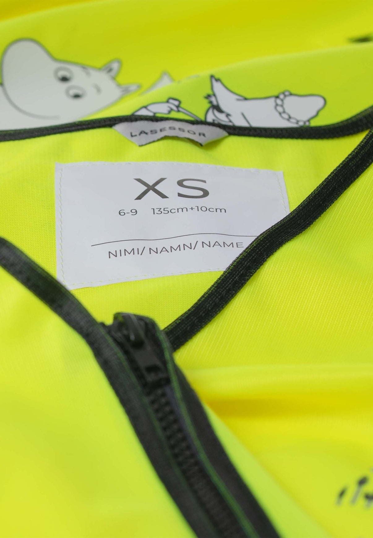 Mumitroldene refleksvest2 med lynlås L-XL - L-XL / > 170cm - >170 cm - Dsignhouse