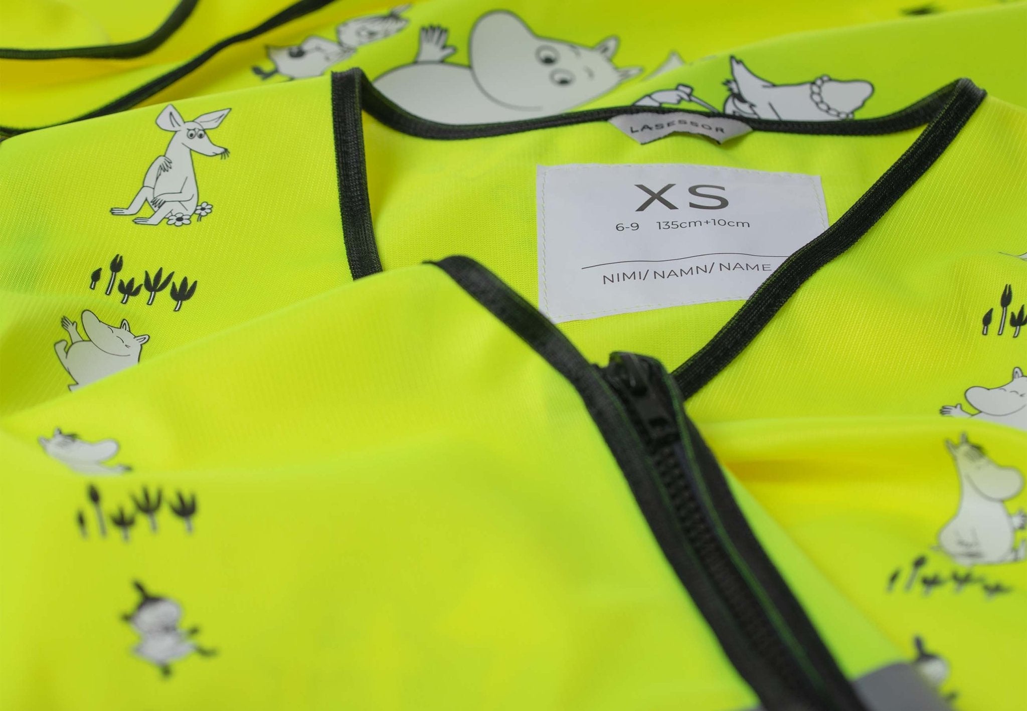 Mumitroldene refleksvest2 med lynlås L-XL - L-XL / > 170cm - >170 cm - Dsignhouse